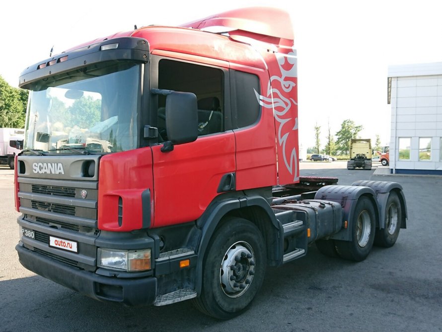 Scania p380 тягач