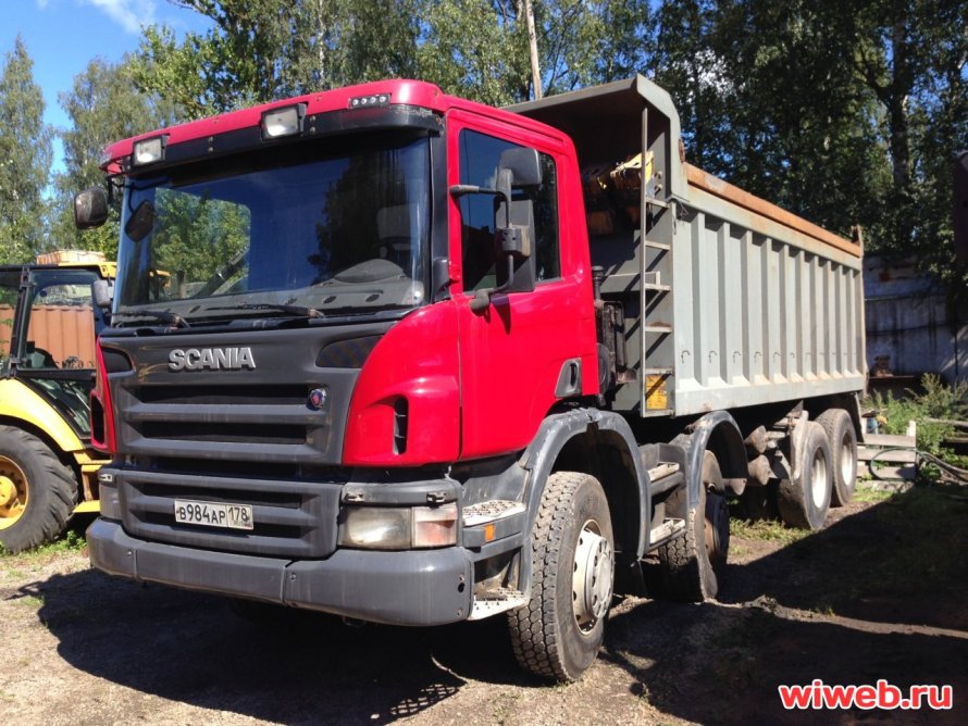 Scania самосвал р380