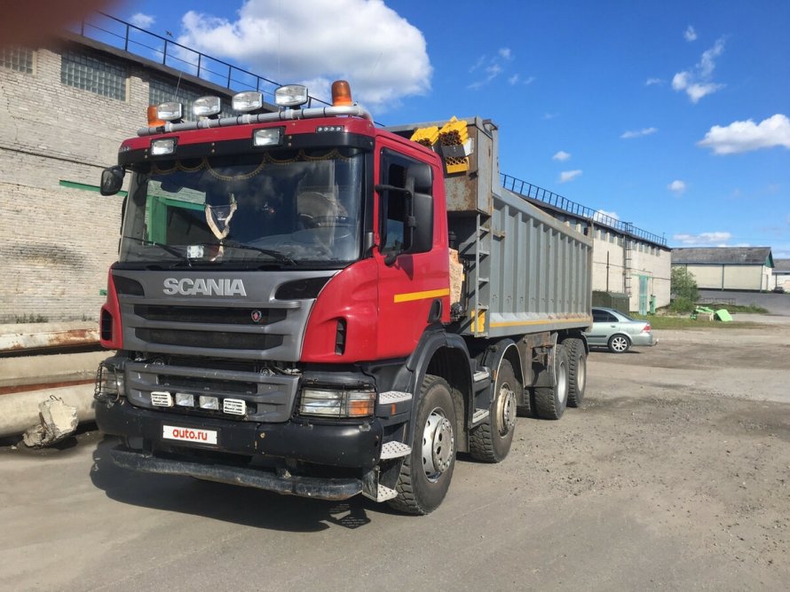 Scania самосвал р380