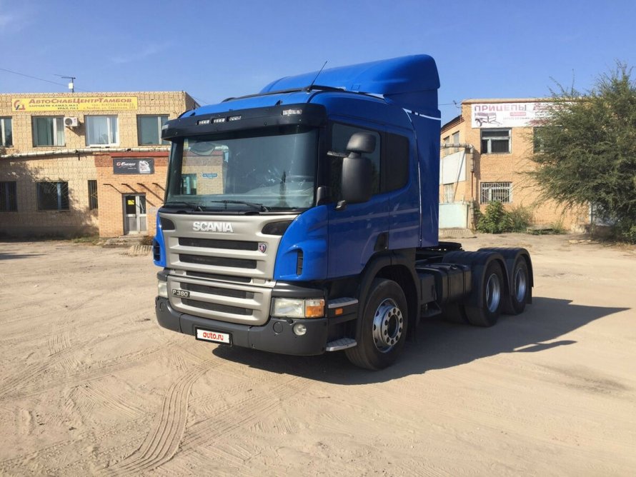 Scania p380 тягач