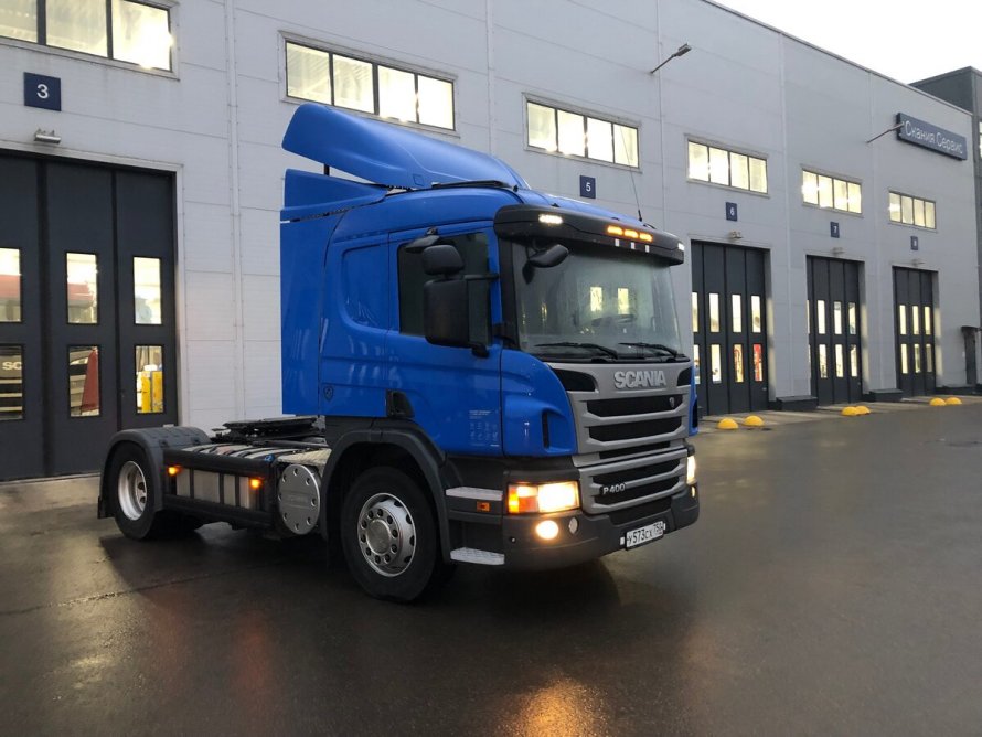 Scania p380 тягач