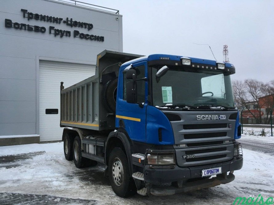 Обои Скания p 360 Highline жёлтая туннель