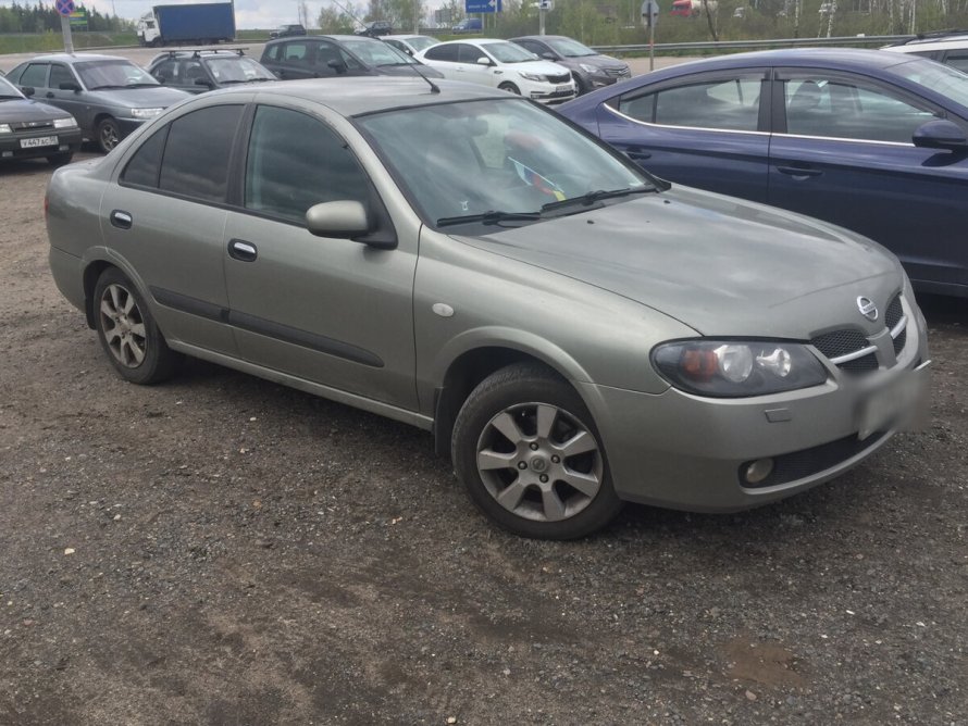 Nissan Almera (n16) 2 поколение 02.2003 - 02.2006 седан Рестайлинг n16