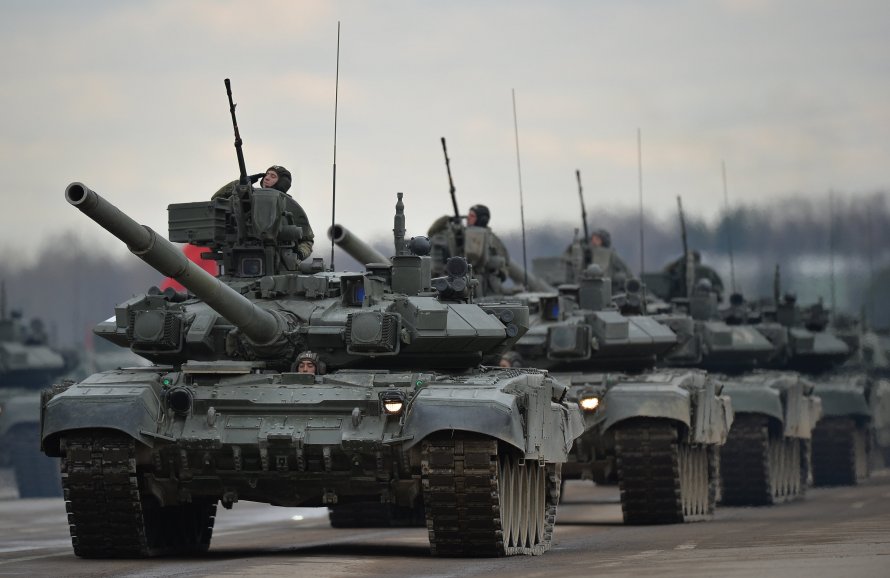 Колонна т-72