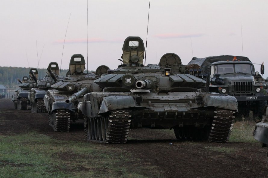Колонна т-72б3