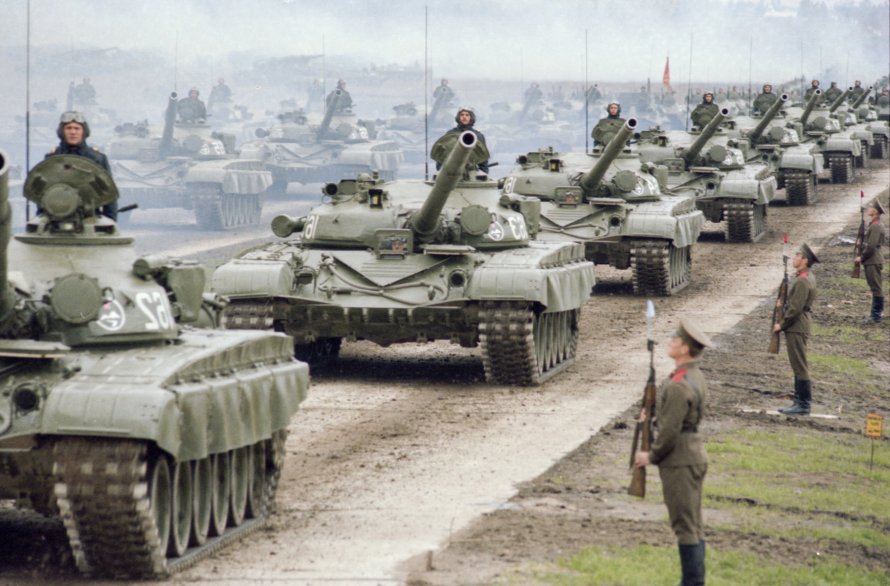 Учения Советской армии Запад-81