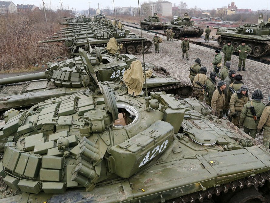Российские войска на границе с Украиной
