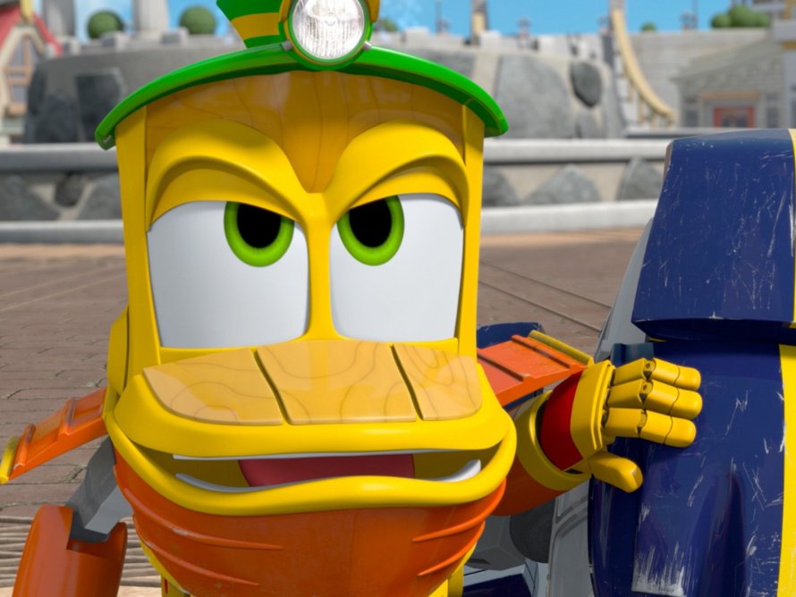 Robot Trains Duke the Liar English
