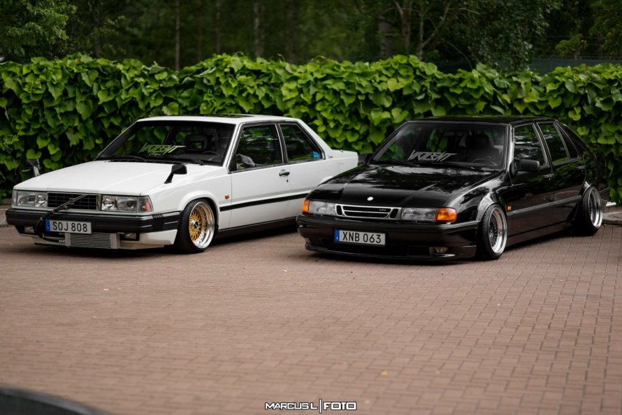 Saab 9000 Aero stance