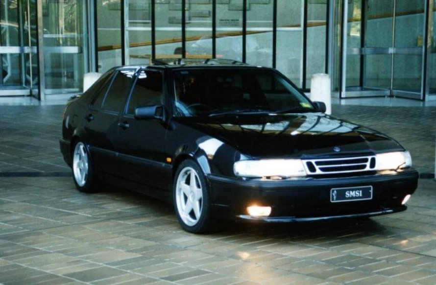 Saab 9000 Aero черный