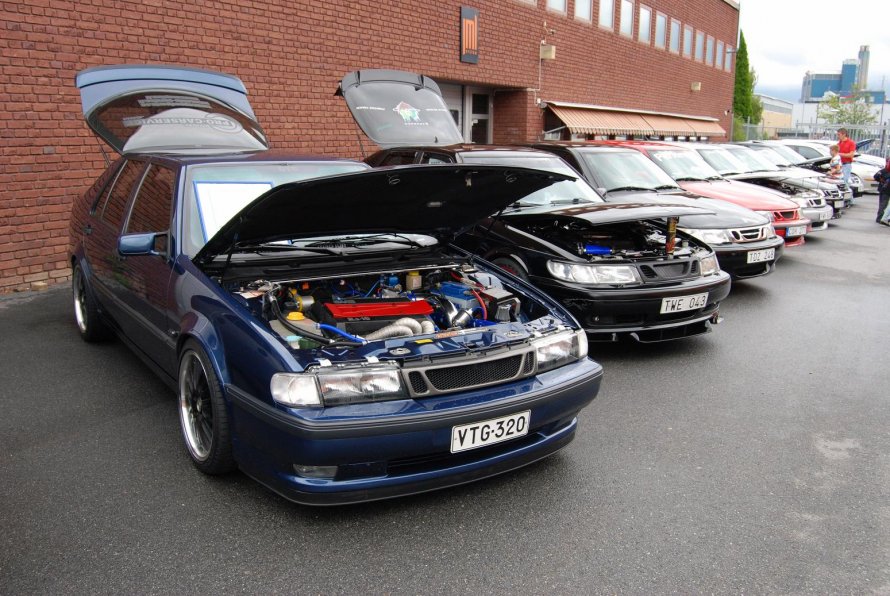Saab 9000 хром