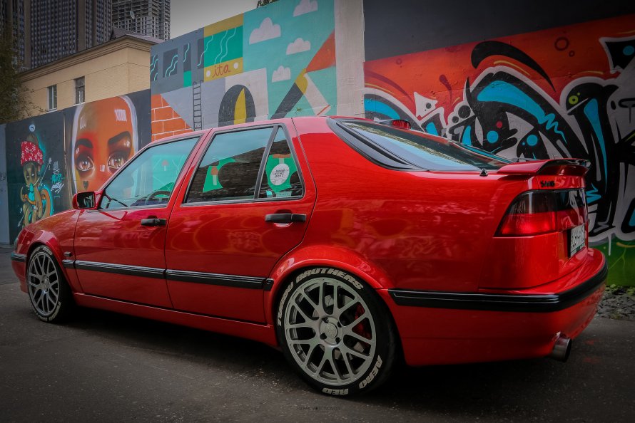 Saab 9000 tuned
