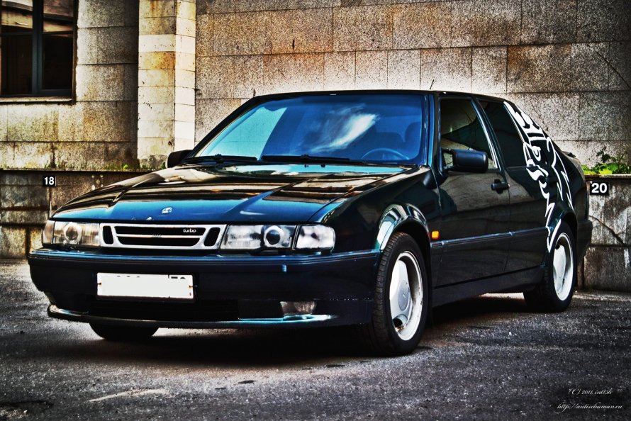 Saab 9000 stance