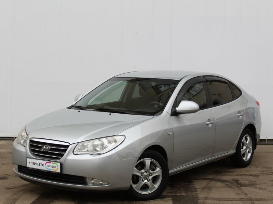 Hyundai Elantra 2008 черная