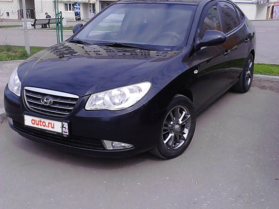 Hyundai Elantra 2008 салон
