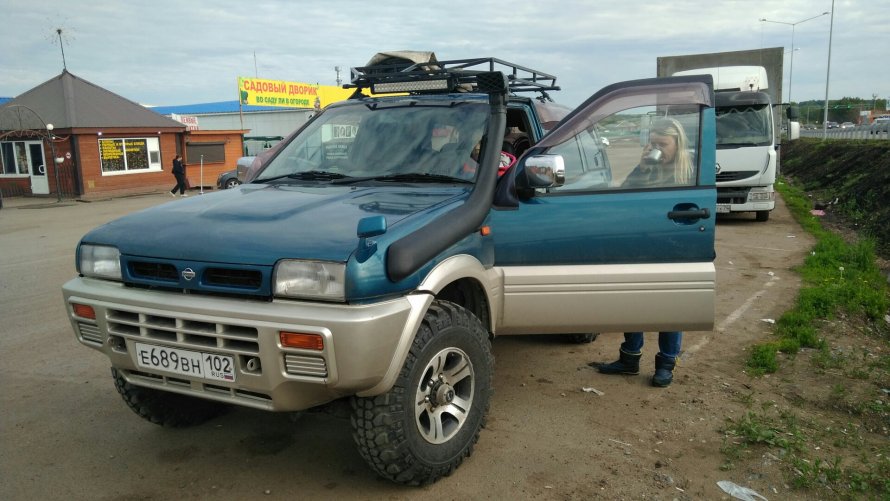 Ниссан Мистраль тонирован весь