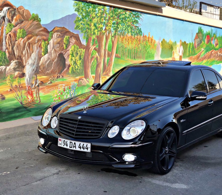 Mercedes e w211 Tuning