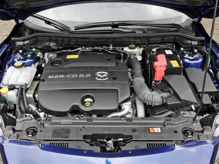 Mazda 3 BL 1.6 под капотом