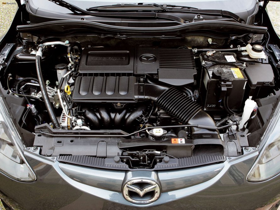 Mazda 6 2007 под капотом