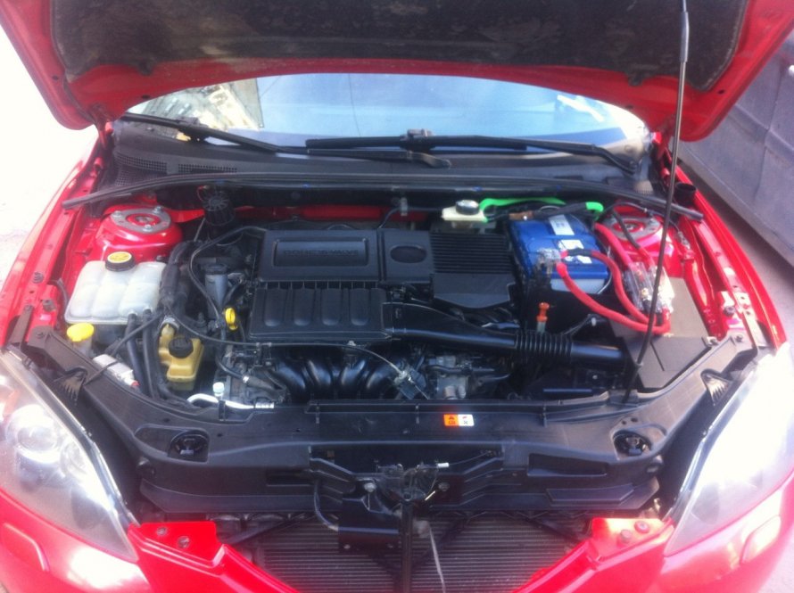 Mazda 3 2007 подкапотное