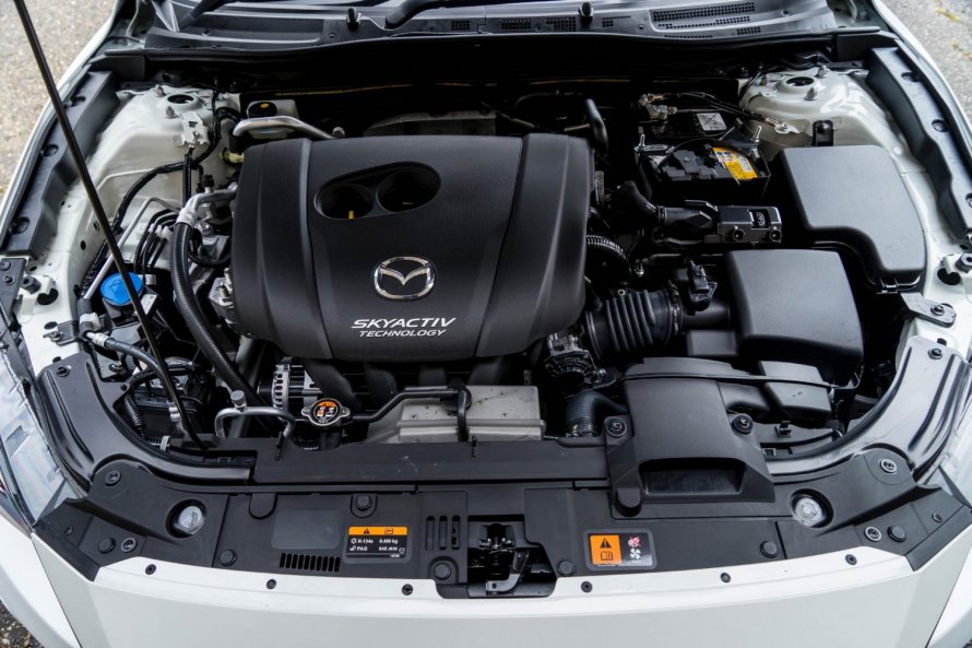 Mazda 3 BM 1.6 под капотом