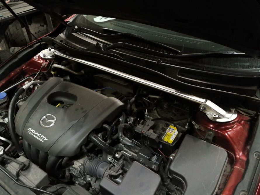 Mazda 3 2014 под капотом