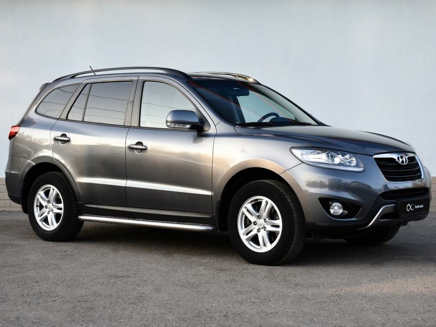 Hyundai Santa Fe черный 2016