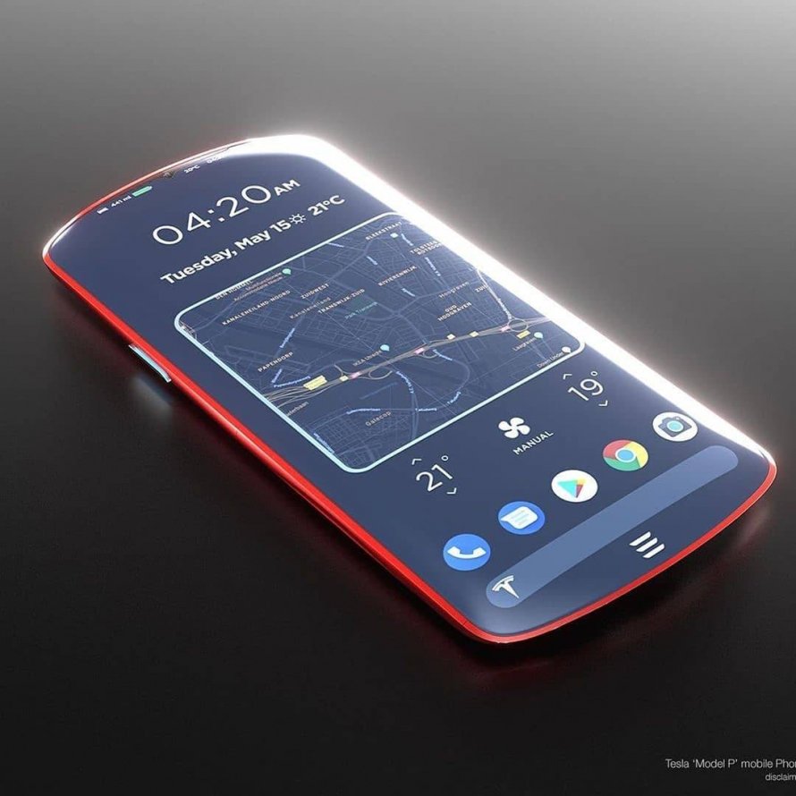 Смартфон Tesla Phone