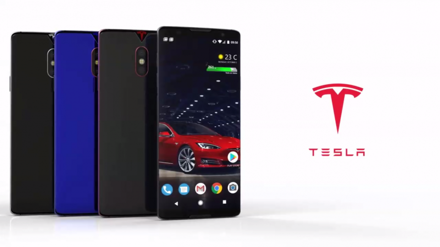 Смартфон Tesla Phone