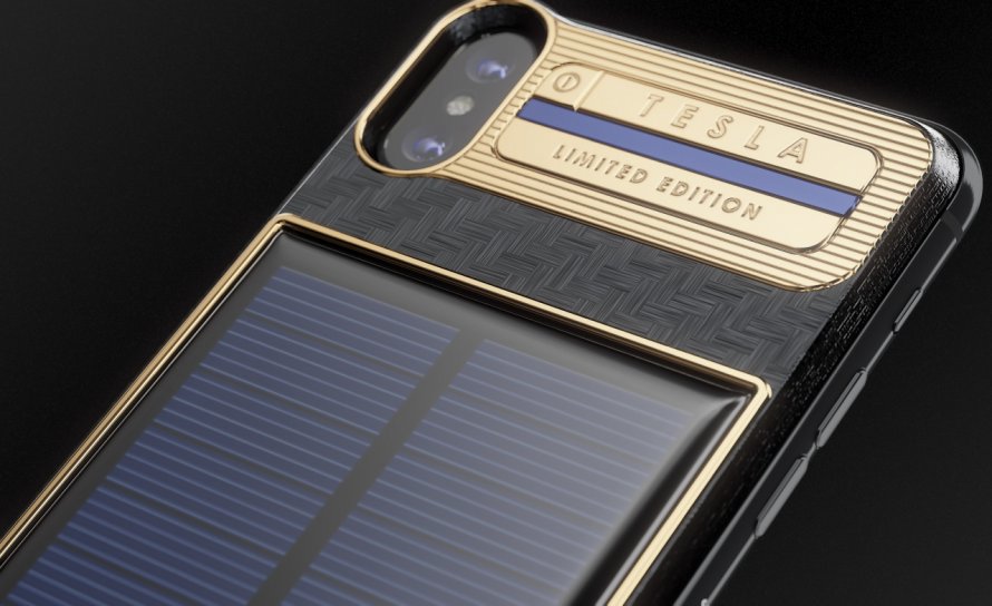 Iphone XS Tesla