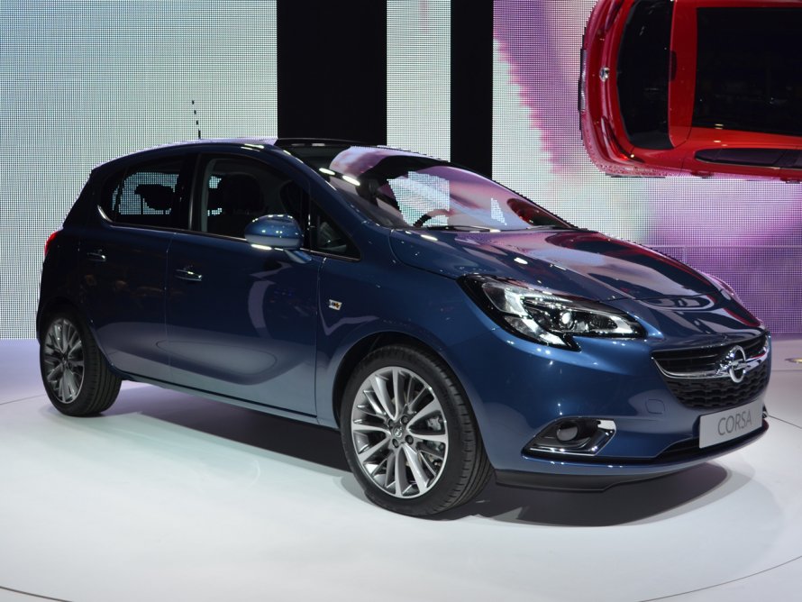 Opel Corsa 2008 купе зеленый