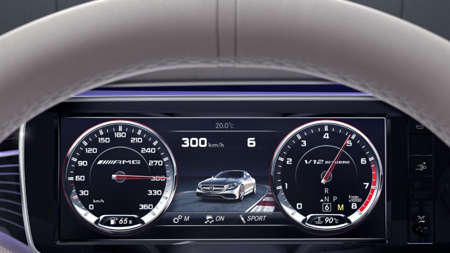 Мерседес w222 спидометр