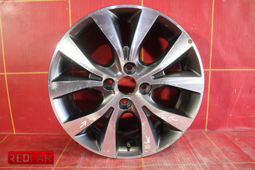 Литые диски r16 на Hyundai Solaris