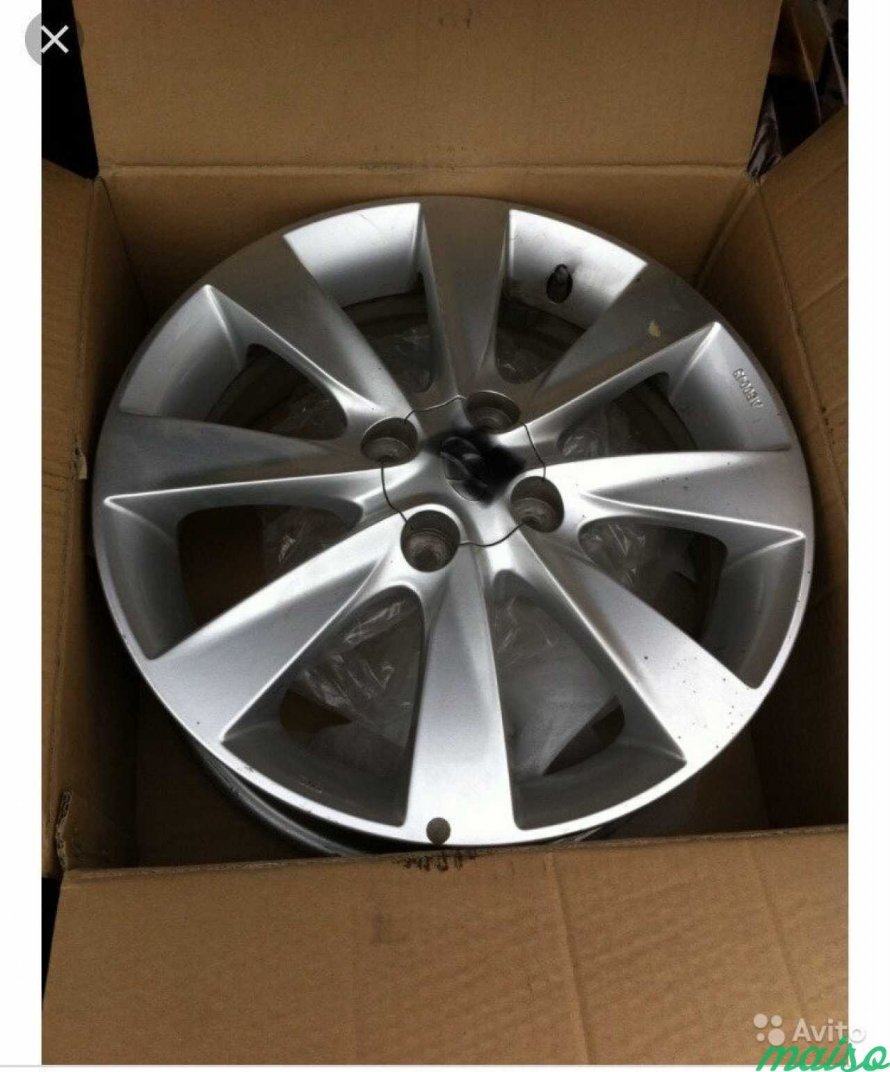 Solaris оригинальные диски Hyundai r16 2020