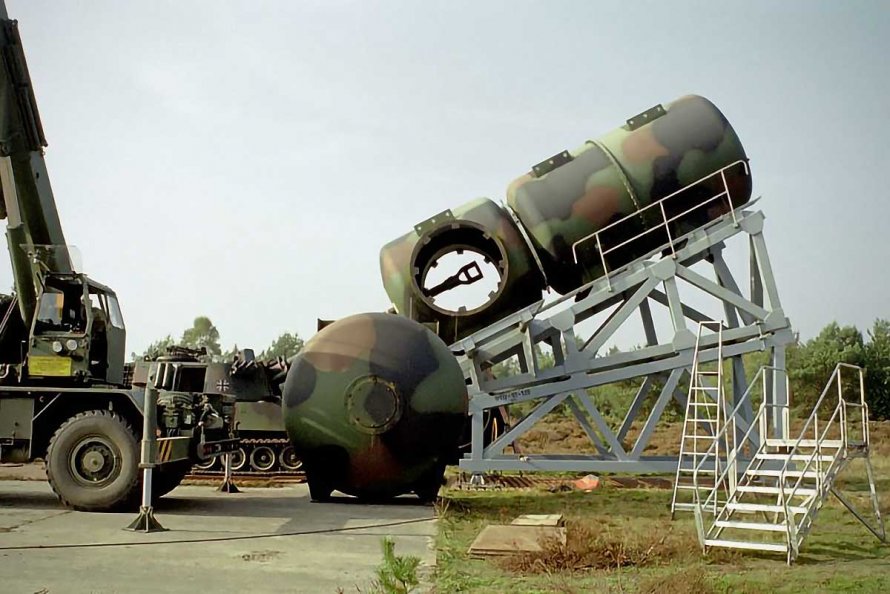 Глушитель для САУ m109 армии ФРГ