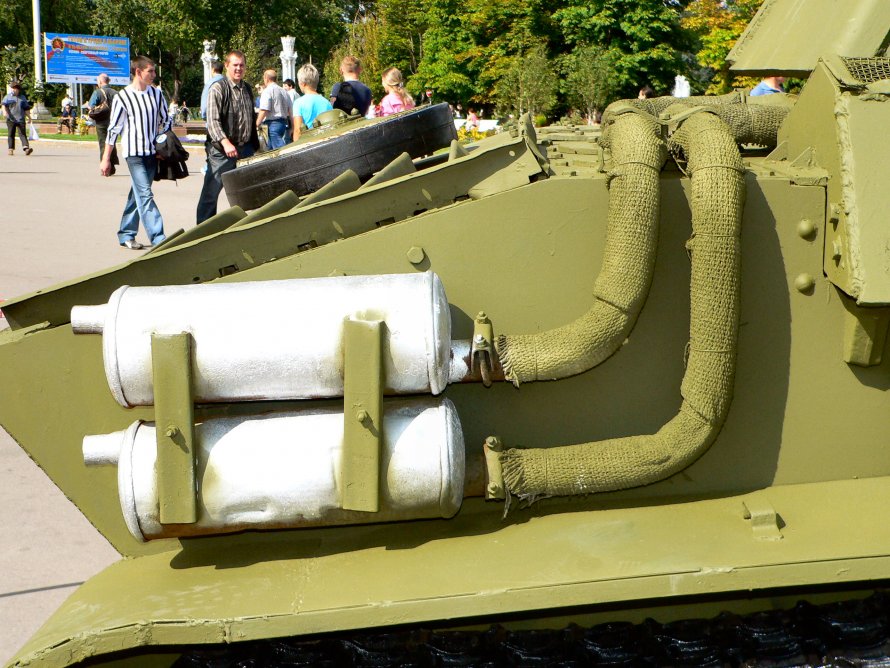 Глушитель танка т-26