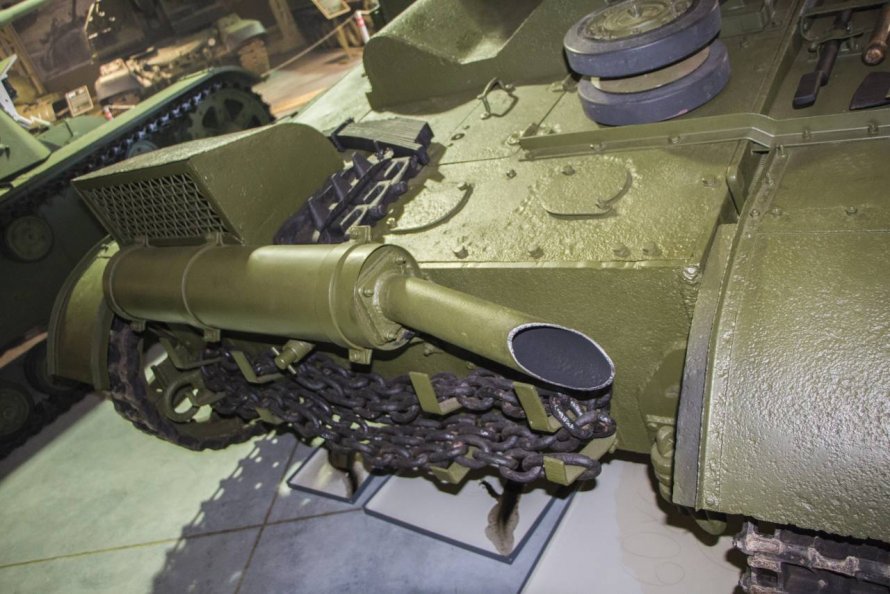 Покраска модели танка внутри