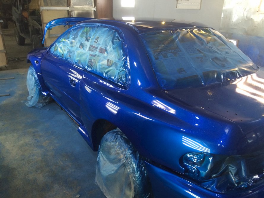 Subaru Impreza Candy Blue