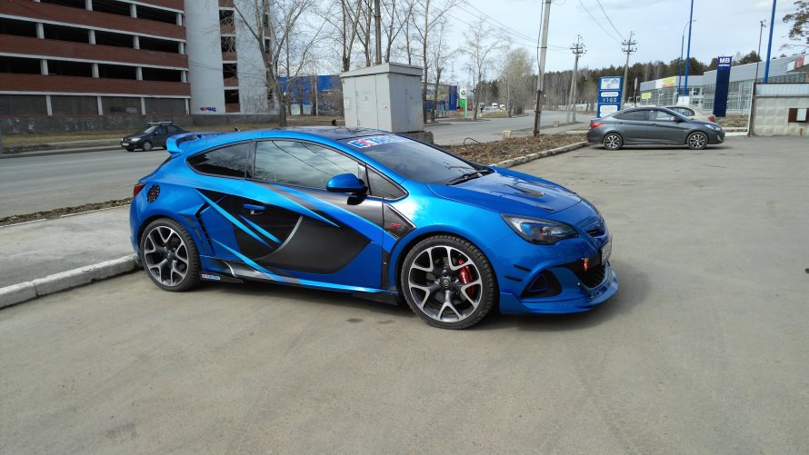 Opel Astra j GTC Tuning