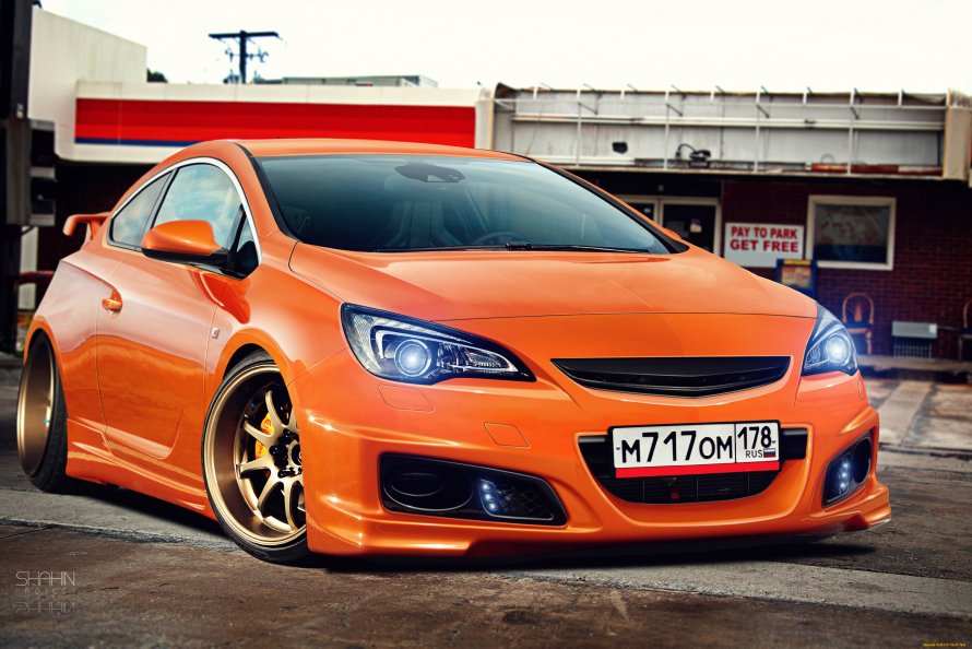 Opel Astra j GTC Tuning