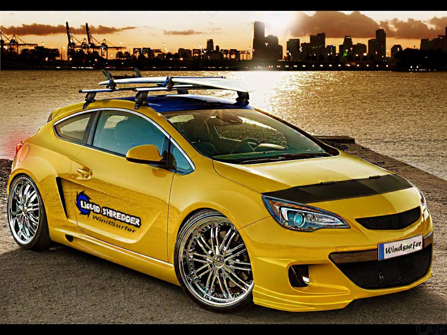 Опель Астра GTC Tuning