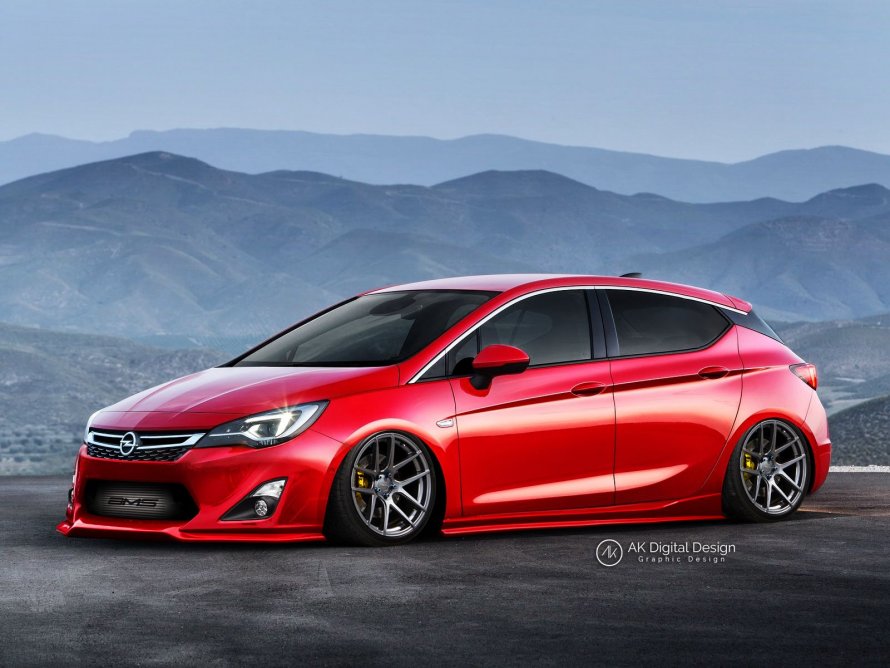 Opel Astra 2016 Tuning