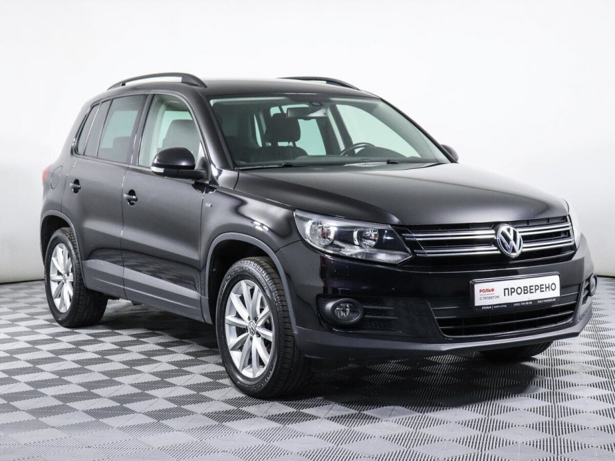 Volkswagen Tiguan 2011 черный