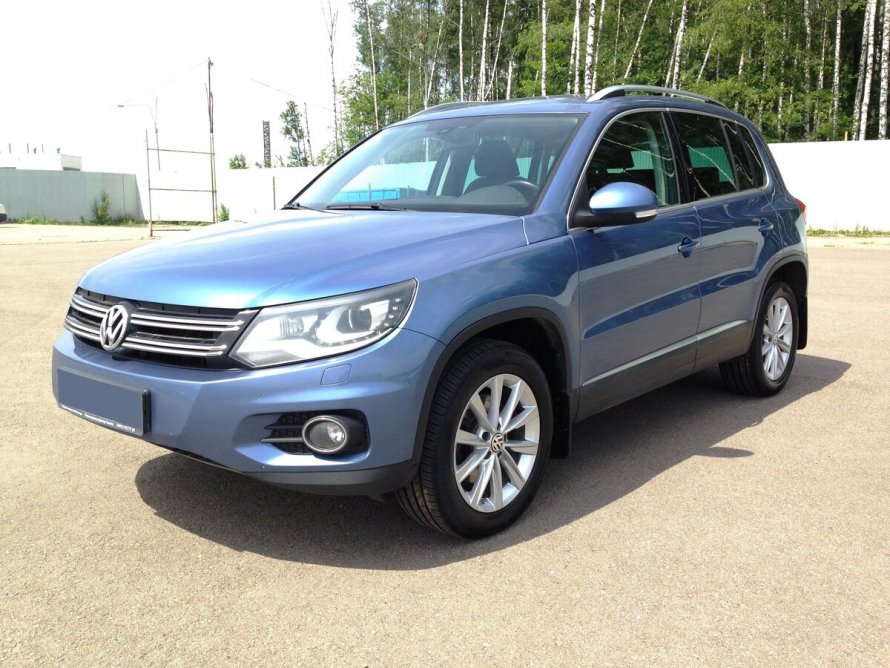 Volkswagen Tiguan белый 2012