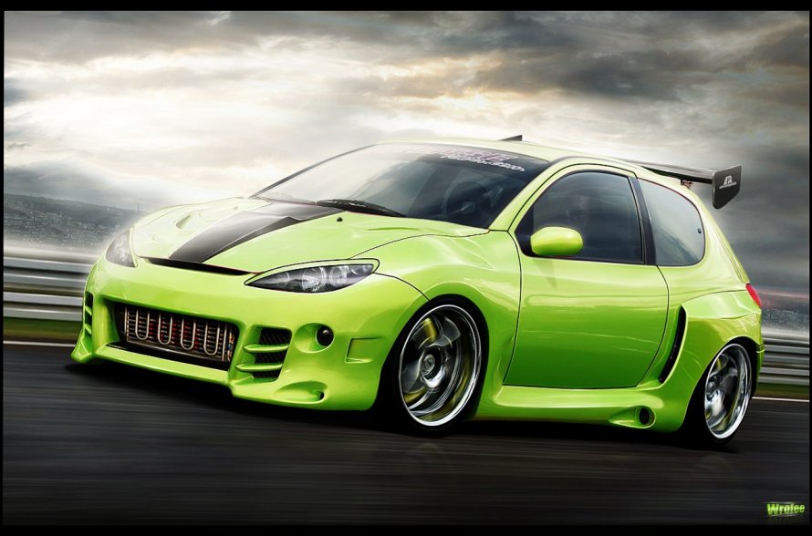 Peugeot 206 cc Modifiye