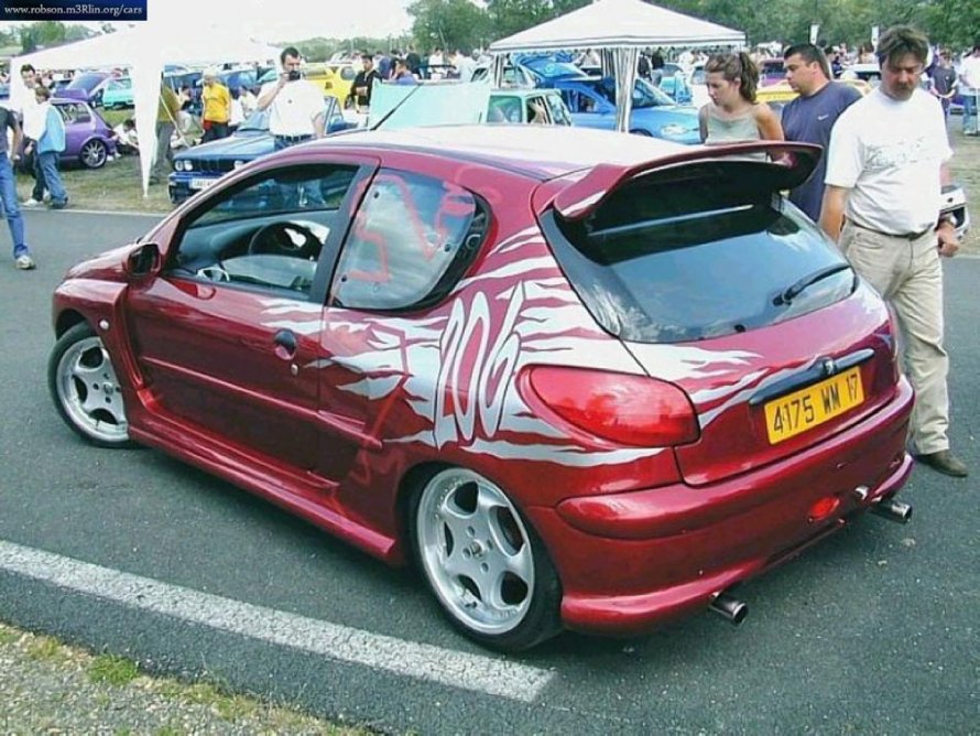 Peugeot 206 стенс