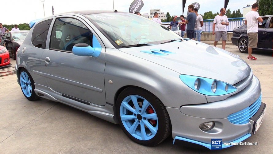 Peugeot 206 седан Tuning