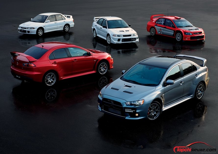 Mitsubishi Evolution поколения