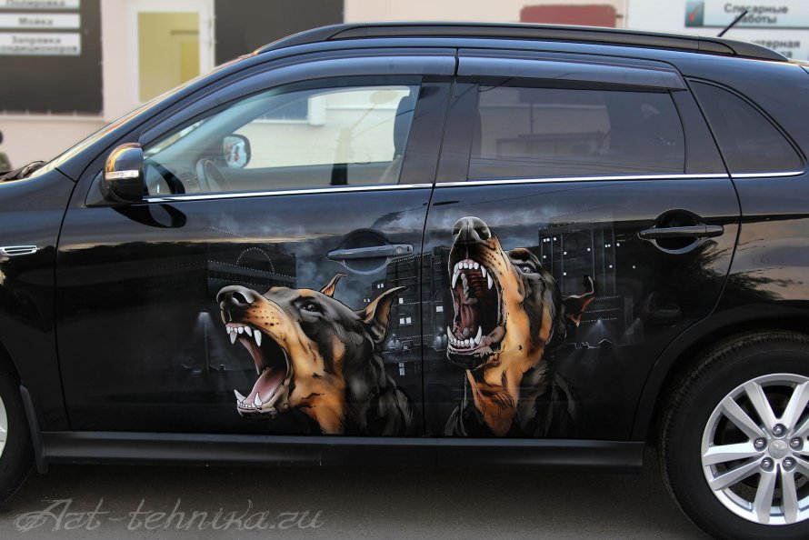 Автомобильная аэрография