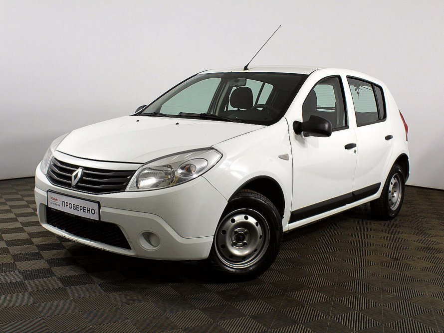 Renault Sandero белый